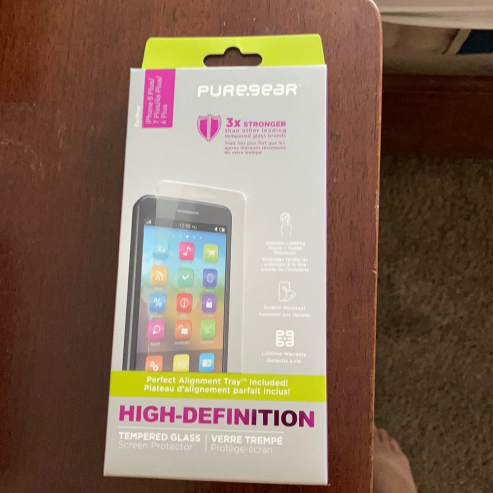 Never Opened Tempered Glass Screen Protector